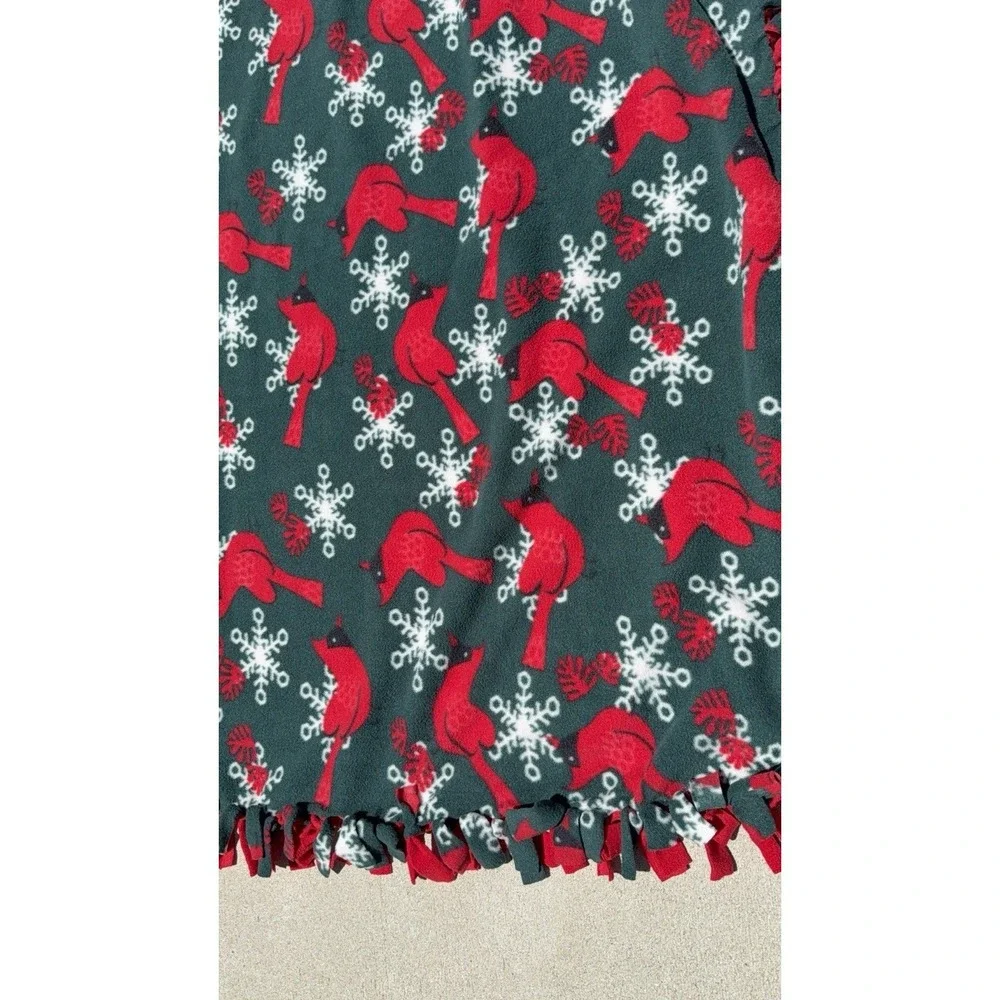 Handmade fleece tie